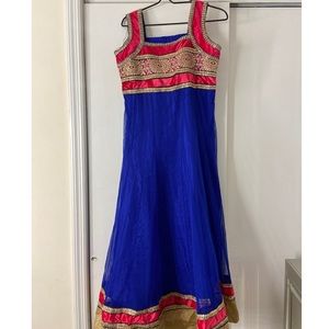 BLUE INDIAN DRESS